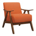 Damala Accent Chair in Orange - 1138RN-1 - FAMSA Furniture (TX)