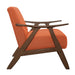 Damala Accent Chair in Orange - 1138RN-1 - FAMSA Furniture (TX)