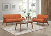 Damala Loveseat in Orange - 1138RN-2 - FAMSA Furniture (TX)