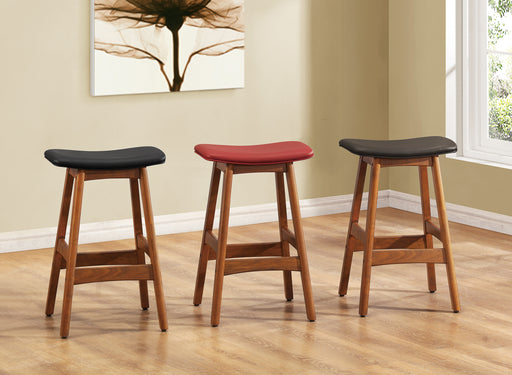 Ride Counter Height Stool, Matt Brown in Brown/Walnut - 1188DB-24 - FAMSA Furniture (TX)