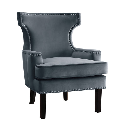 Lapis Accent Chair in Gray - 1190GY-1 - FAMSA Furniture (TX)