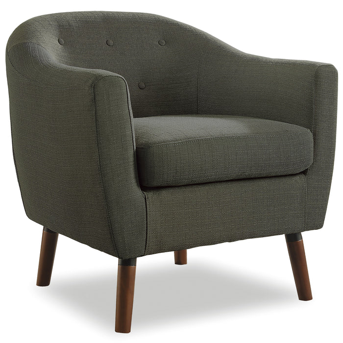 Lucille Accent Chair in Gray - 1192GY - FAMSA Furniture (TX)