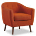 Lucille Accent Chair in Orange - 1192RN - FAMSA Furniture (TX)