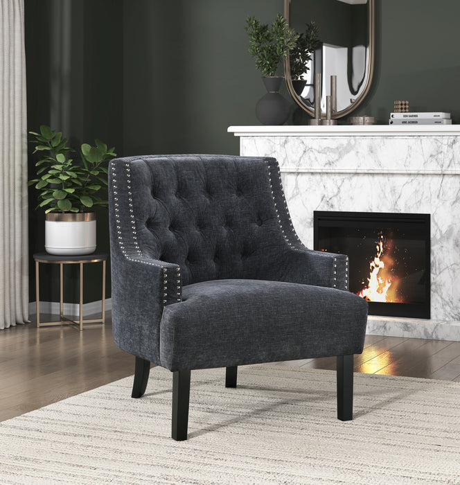 Charisma Accent Chair in Black - 1194NBK-1 - FAMSA Furniture (TX)