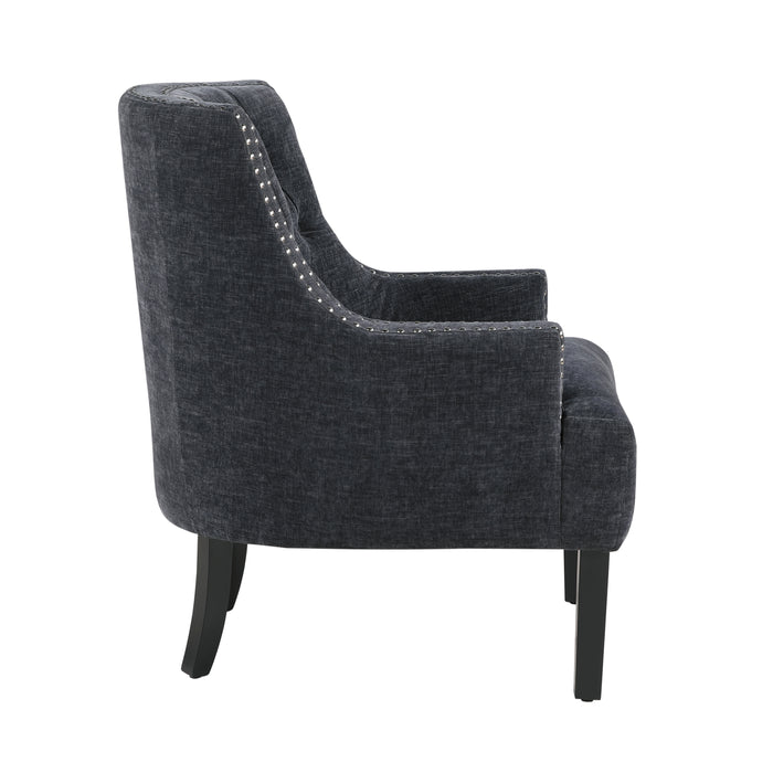 Charisma Accent Chair in Black - 1194NBK-1 - FAMSA Furniture (TX)