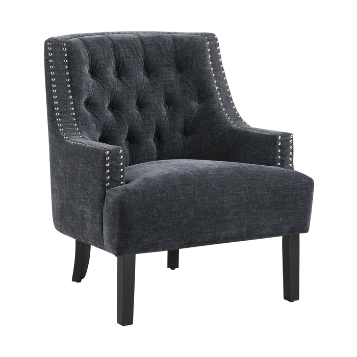 Charisma Accent Chair in Black - 1194NBK-1 - FAMSA Furniture (TX)