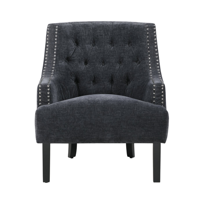 Charisma Accent Chair in Black - 1194NBK-1 - FAMSA Furniture (TX)
