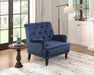 Holland Park Accent Chair in Blue - 1201F3S - FAMSA Furniture (TX)
