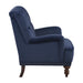 Holland Park Accent Chair in Blue - 1201F3S - FAMSA Furniture (TX)