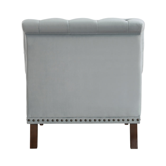 Holland Park Accent Chair in Gray - 1201F4S - FAMSA Furniture (TX)
