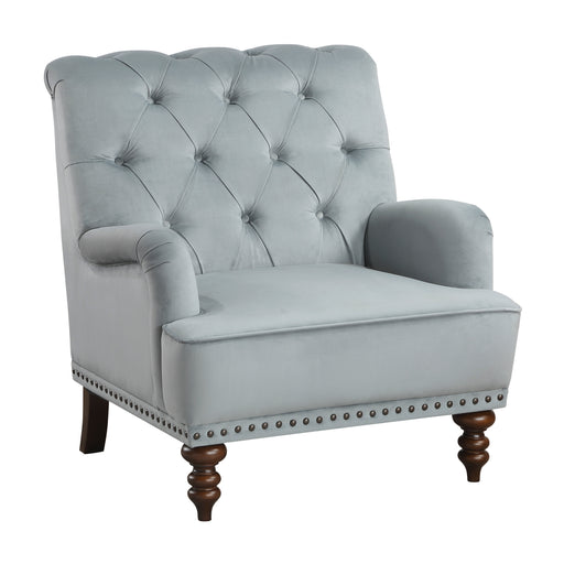 Holland Park Accent Chair in Gray - 1201F4S - FAMSA Furniture (TX)