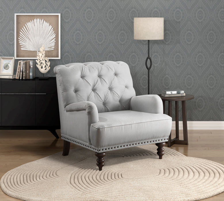 Holland Park Accent Chair in Gray - 1201F5S - FAMSA Furniture (TX)