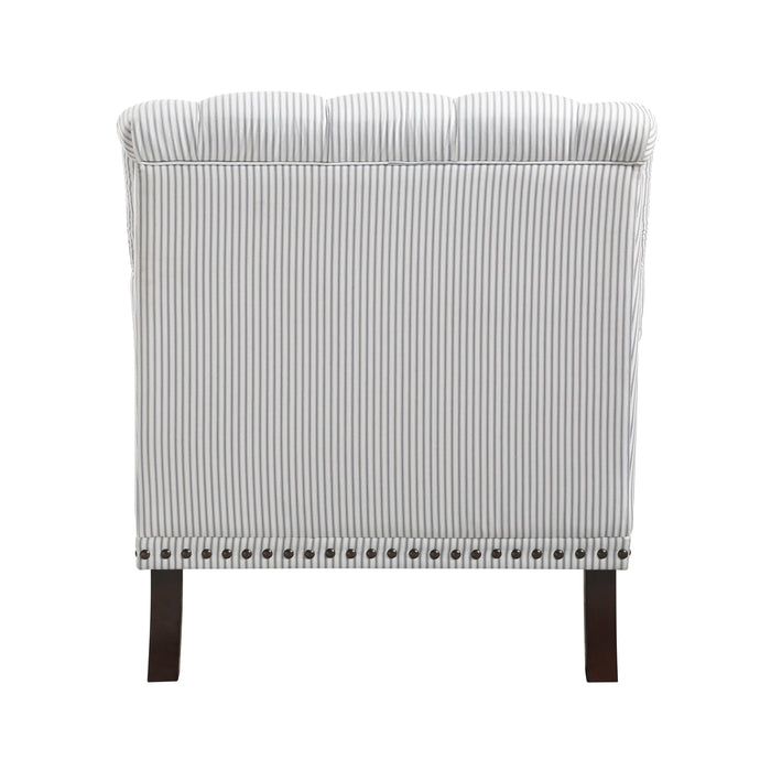 Holland Park Accent Chair in Gray - 1201F5S - FAMSA Furniture (TX)