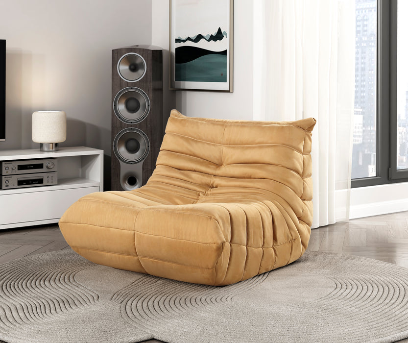 Seven Accent Chair in Yellow - 1203YW-1 - FAMSA Furniture (TX)