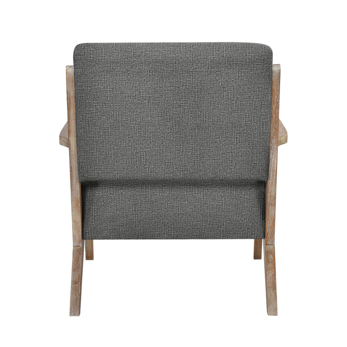 Ollen Accent Chair in Gray - 1211DG-1 - FAMSA Furniture (TX)
