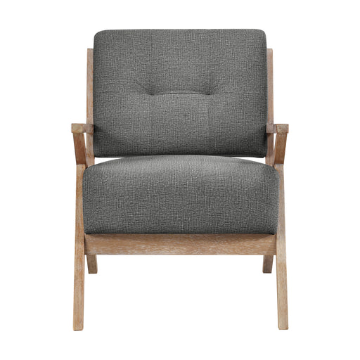 Ollen Accent Chair in Gray - 1211DG-1 - FAMSA Furniture (TX)
