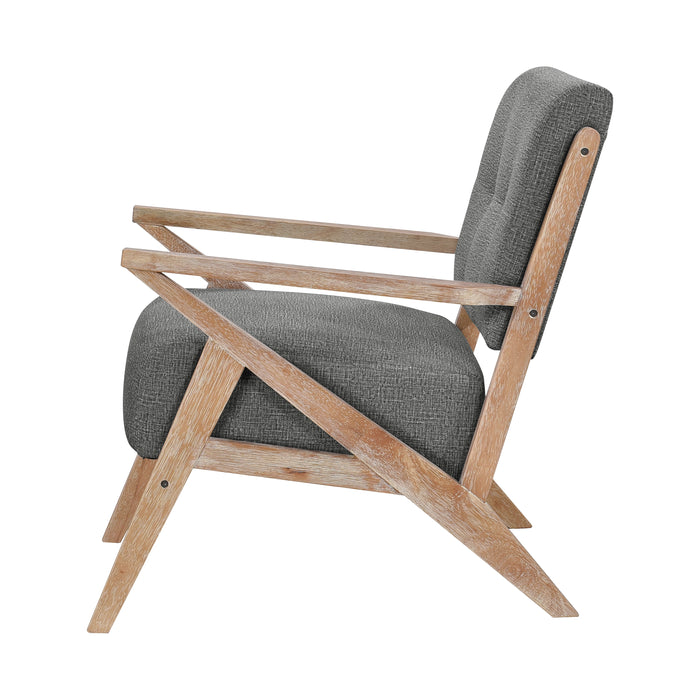 Ollen Accent Chair in Gray - 1211DG-1 - FAMSA Furniture (TX)