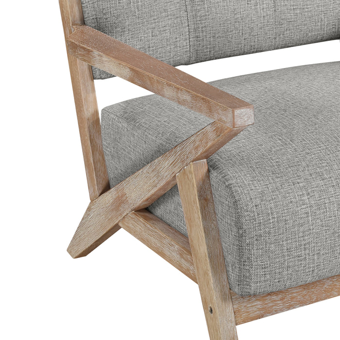 Ollen Accent Chair in Gray - 1211GY-1 - FAMSA Furniture (TX)