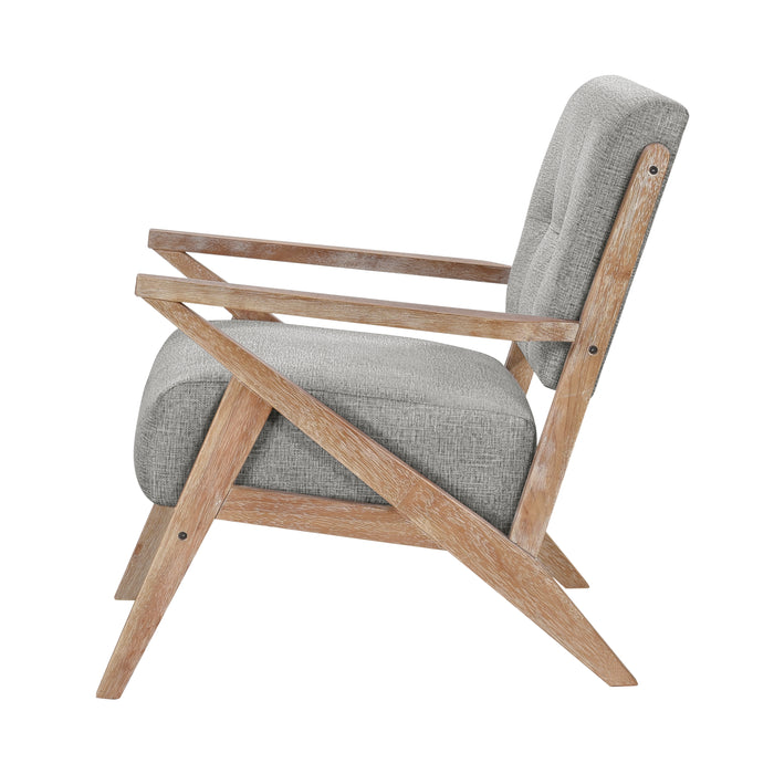 Ollen Accent Chair in Gray - 1211GY-1 - FAMSA Furniture (TX)