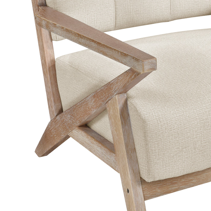 Ollen Accent Chair in Beige - 1211SN-1 - FAMSA Furniture (TX)