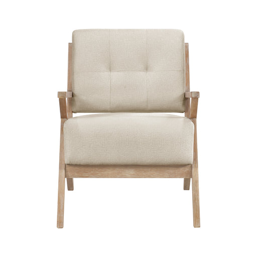 Ollen Accent Chair in Beige - 1211SN-1 - FAMSA Furniture (TX)