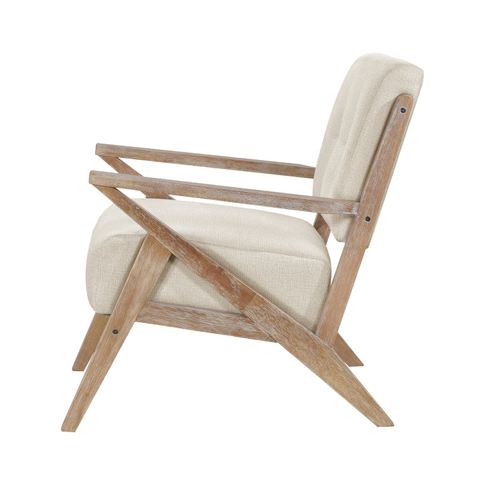 Ollen Accent Chair in Beige - 1211SN-1 - FAMSA Furniture (TX)