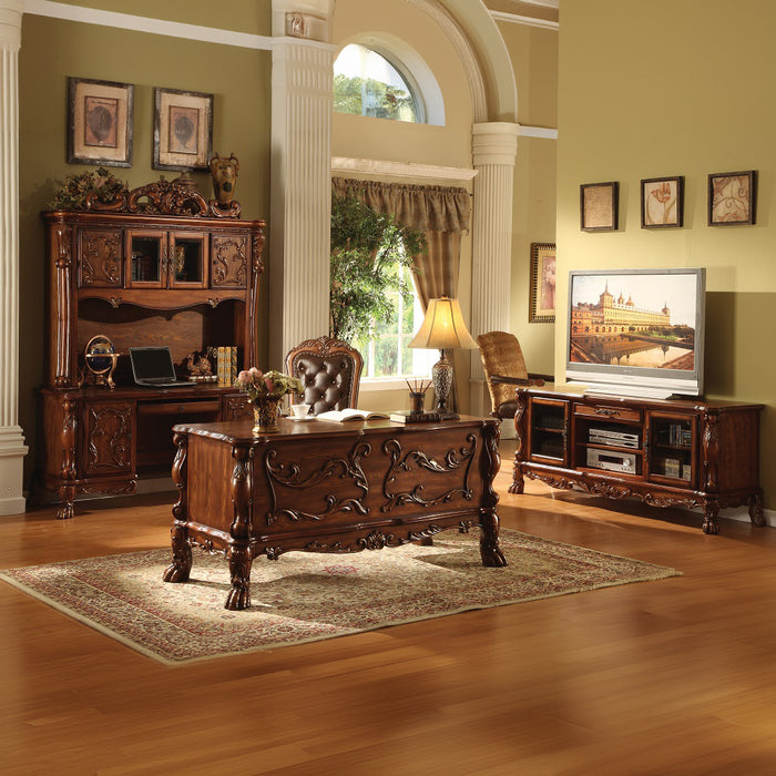 Executive Computer Desk w/Hutch - Image 3
