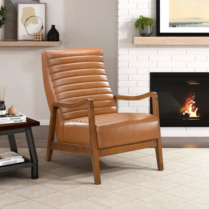 Rupert Accent Chair in Brown - 1226BRW-1 - FAMSA Furniture (TX)