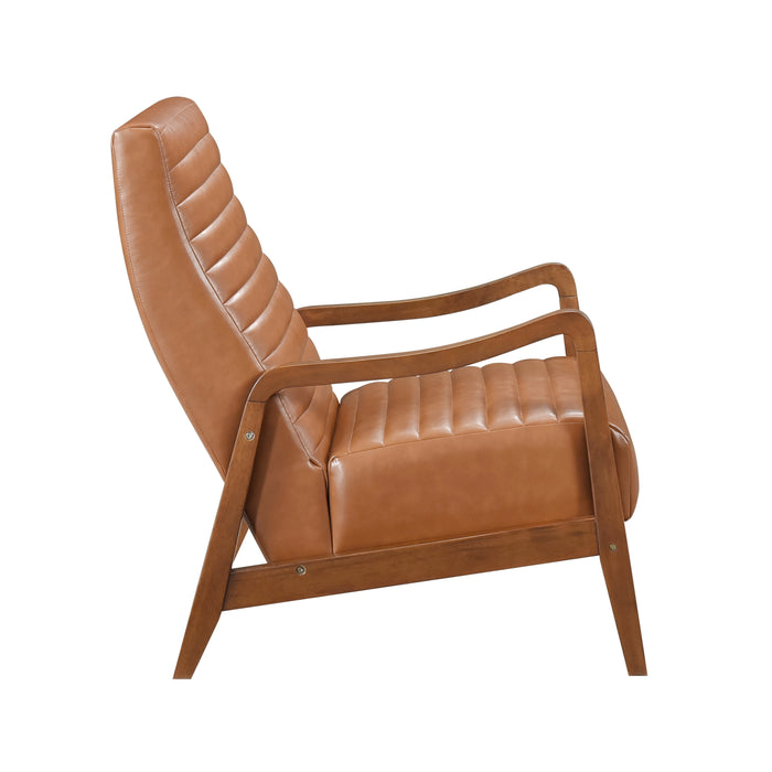 Rupert Accent Chair in Brown - 1226BRW-1 - FAMSA Furniture (TX)