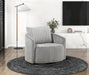 Francine Swivel Chair in Gray - 1239-1 - FAMSA Furniture (TX)