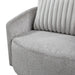 Francine Swivel Chair in Gray - 1239-1 - FAMSA Furniture (TX)