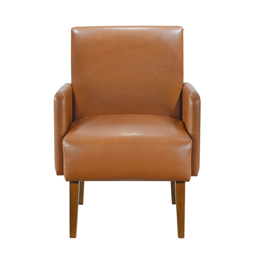Piers Accent Chair in Brown/Walnut - 1246BRW-1 - FAMSA Furniture (TX)