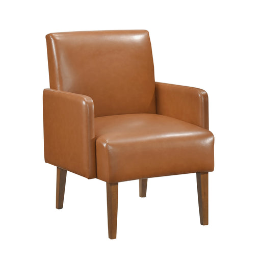Piers Accent Chair in Brown/Walnut - 1246BRW-1 - FAMSA Furniture (TX)