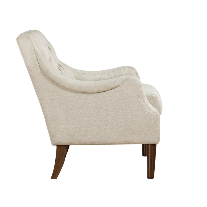Stella Accent Chair in Beige - 1248BE-1 - FAMSA Furniture (TX)