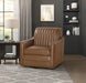 November Swivel Chair in Brown - 1257BR-1 - FAMSA Furniture (TX)