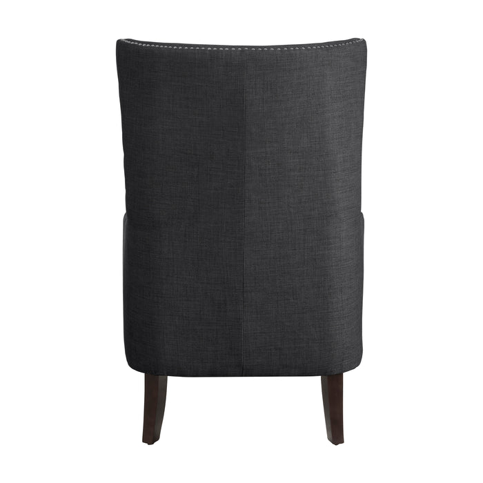 Avina ACCENT CHAIR in Gray - 1296F1S - FAMSA Furniture (TX)