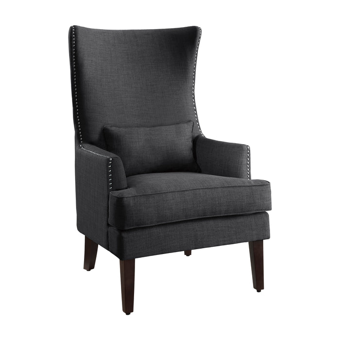 Avina ACCENT CHAIR in Gray - 1296F1S - FAMSA Furniture (TX)