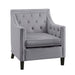 Grazioso Accent Chair in Gray - 1297GY-1NN - FAMSA Furniture (TX)