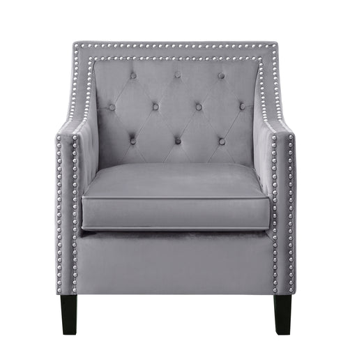 Grazioso Accent Chair in Gray - 1297GY-1NN - FAMSA Furniture (TX)