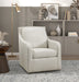 Claymont Swivel Chair in Beige - 1299BEG-1 - FAMSA Furniture (TX)