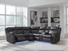 Sultan Meadow Reclining Sectional - FAMSA Furniture (TX)