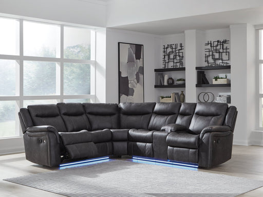 Sultan Meadow Reclining Sectional - FAMSA Furniture (TX)