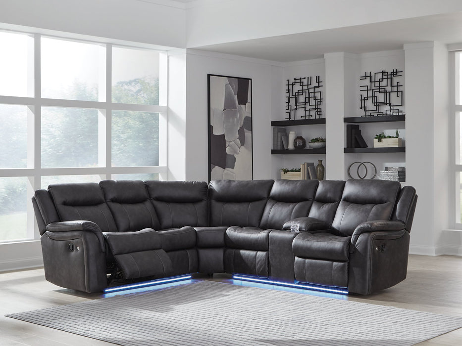 Sultan Meadow Reclining Sectional - FAMSA Furniture (TX)