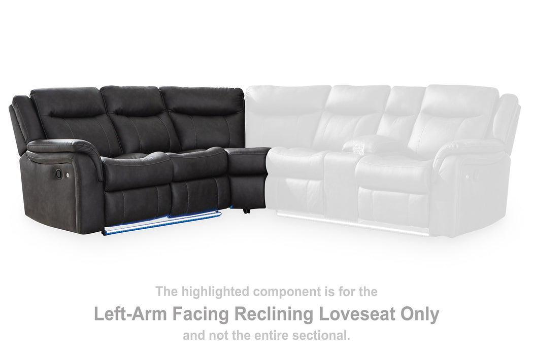 Sultan Meadow Reclining Sectional - FAMSA Furniture (TX)