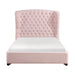 Cameo Eastern King Bed in Pink - 1308PNK-1EK - FAMSA Furniture (TX)