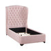 Cameo Twin Bed in Pink - 1308PNT-1 - FAMSA Furniture (TX)