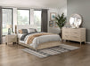Matteo Nightstand in Natural/Oak - 1313N-4 - FAMSA Furniture (TX)