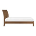 Evans Eastern King Platform Bed in Brown - 1314K-1EK - FAMSA Furniture (TX)