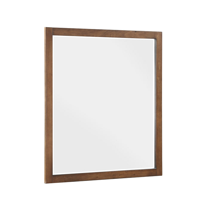 Evans Mirror in Brown - 1314-6 - FAMSA Furniture (TX)