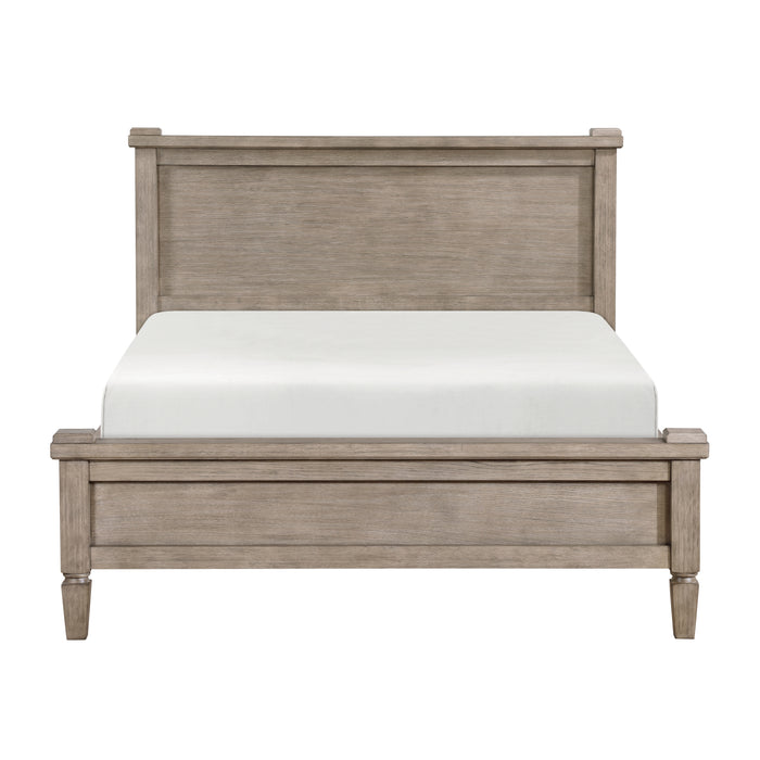 Marceline Eastern King Platform Bed in Gray - 1316K-1EK - FAMSA Furniture (TX)